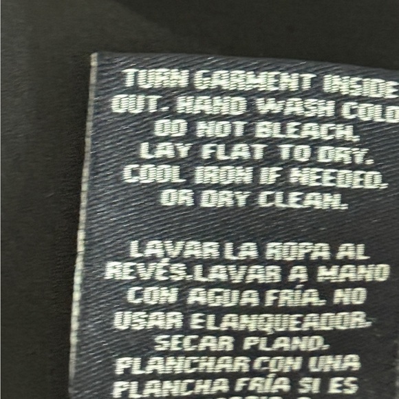 Sharagano Black Blouse sz XL  with Purple Embroidery - Picture 10 of 11